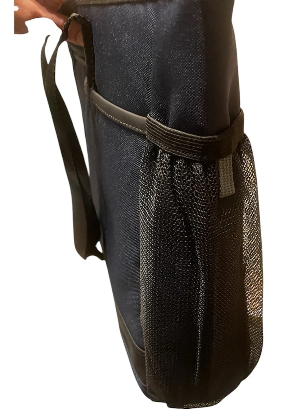 Mobile Office Laptop Tote Navy Blue Padded Bag